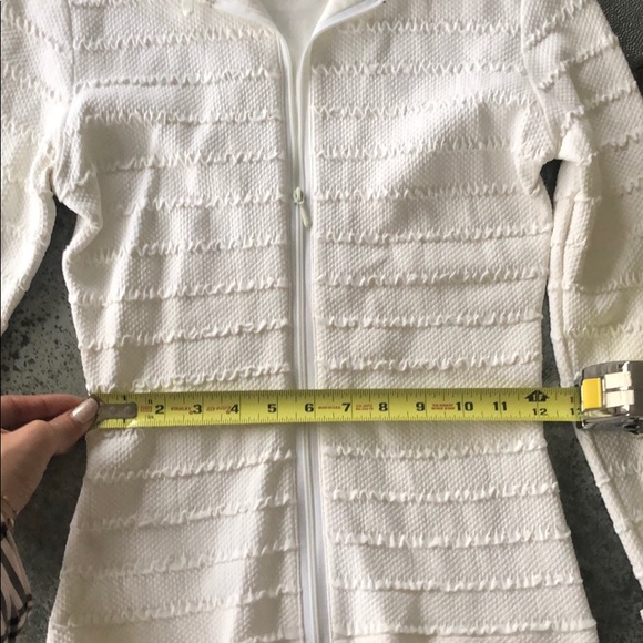 RAYURE PARIS white blouse zipper open - Picture 7 of 8